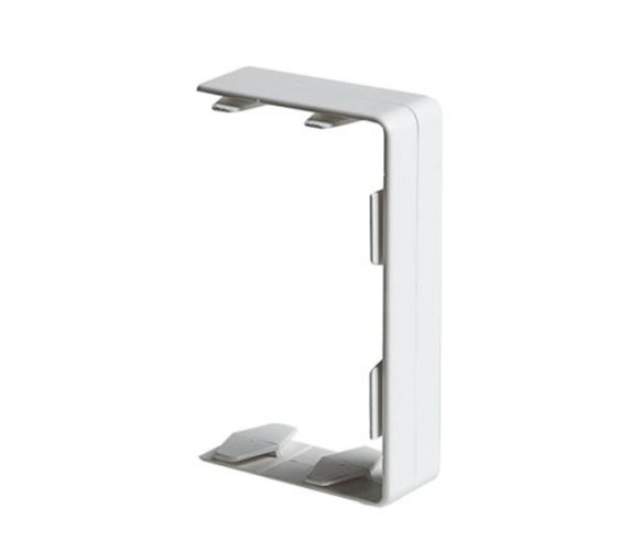 Переходник для РКК-100х60 и 100х40 соединительный (белый)      (уп. 96х4 шт.)