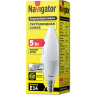 лампа E14 NLL-P C37 5W 4K 230V (свеча) Navigator | 10шт./уп.