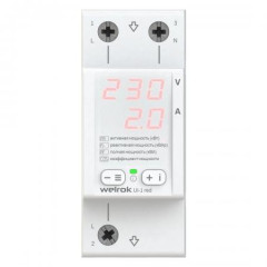 Вольтметр цифровой Welrok U-1 red