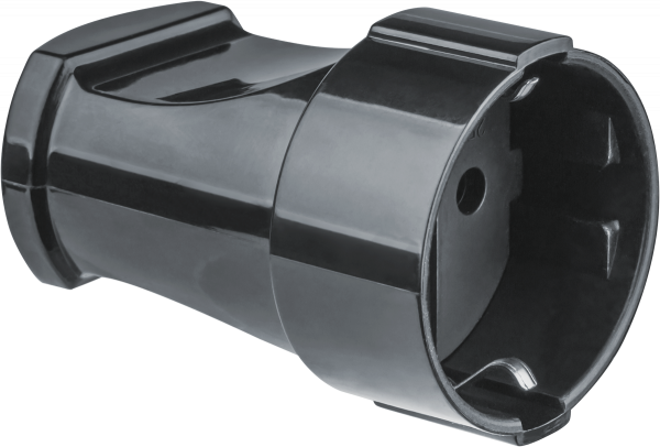 Розетка Navigator 61 715 NCA-SK01-16A-E-BL переносная с/з черная