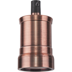 Патрон электрический Navigator 61 727 NLH-V02-006-E27 подвес.метал. черненая мед