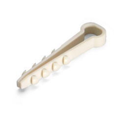 Дюбель-хомут (нейлон) ДХП 14–6 (б) (™Fortisflex) (уп. 100шт)