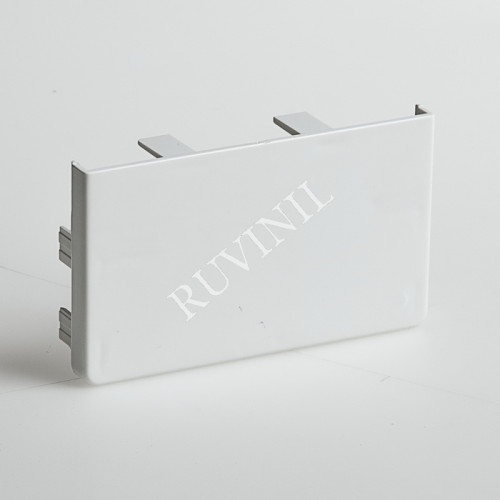 Заглушка для РКК-100х60 и 100х40 (белая)      (уп. 104х4 шт.)