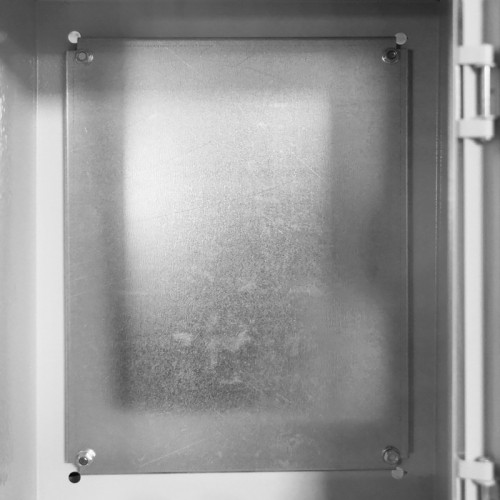 Щит с монтажной панелью ЩМП 06-2 IP54 (ЗАЩИТА) (500х400х220) RUCELF