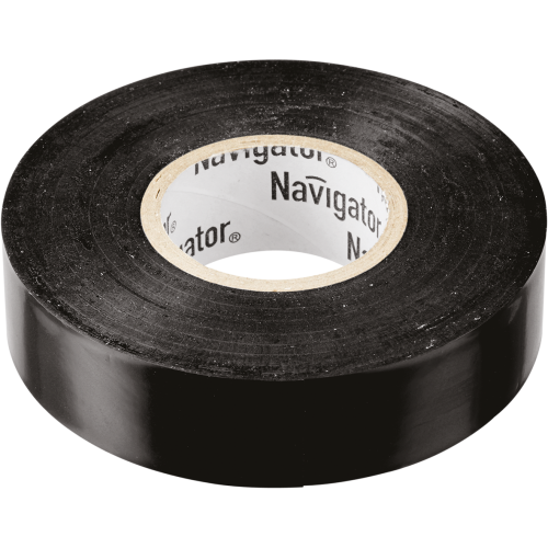 Изолента Navigator 71 110 NIT-A19-20/BL чёрная