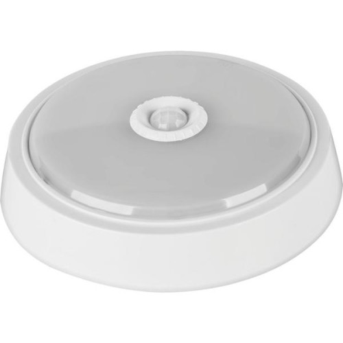 Светильник ОНЛАЙТ 61 184 OBL-R1-10-4K-WH-IP40-LED-SNR (НПБ круг+датчик движения)