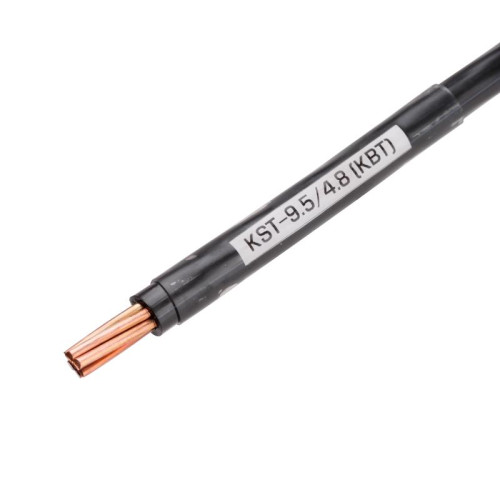 Термоусадочная трубка (прозрачная) KST-12.7/6.4 (™КВТ) (упак. 100 м.)