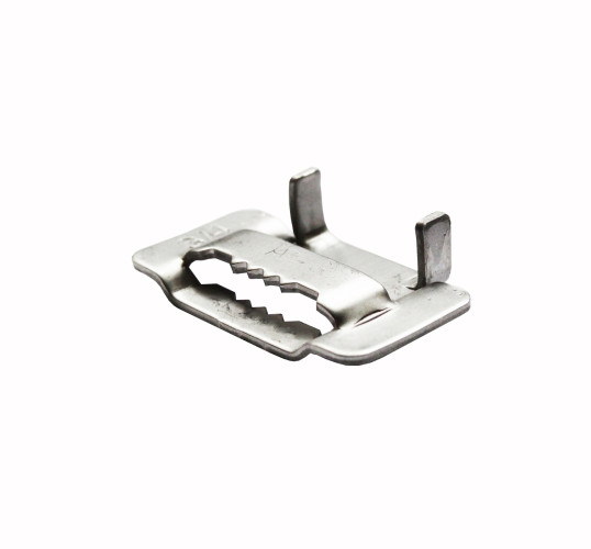 Скрепа для монтажной ленты НС-20-Т (с зубьями, С304)