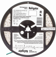 СД Лента Navigator 71 764 NLS-3528СW120-9.6-IP20-12V R5