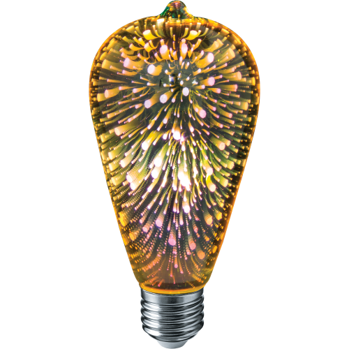 лампа E27  NLL-3D ST64 4W  230V (декоративная грушевидная) Navigator | уп.50/1/1(шт.)