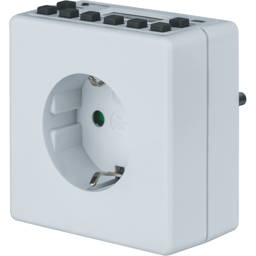 Таймер Navigator 61 556 NTR-E-S02-WH розет. электрон.