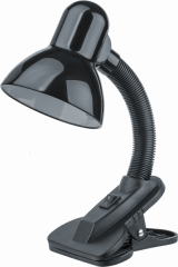 Светильник Navigator 61 640 NDF-C011-60W-BL-E27 прищепка, черный