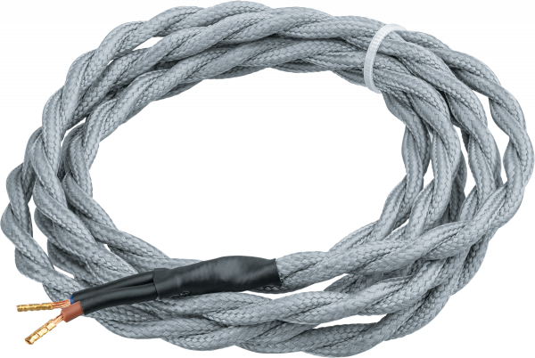 Провод Navigator 61 732 NC-BT02-150-2x0.75 1.5 м серый