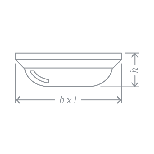Светильник Navigator 94 822 NBL-PO1-8-4K-WH-IP65-LED (R) (аналог НПБ 1401)