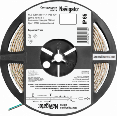 СД Лента Navigator 71 769 NLS-5050СW60-14.4-IP65-12V R5