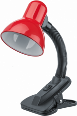 Светильник Navigator 61 642 NDF-C011-60W-R-E27 прищепка, красный