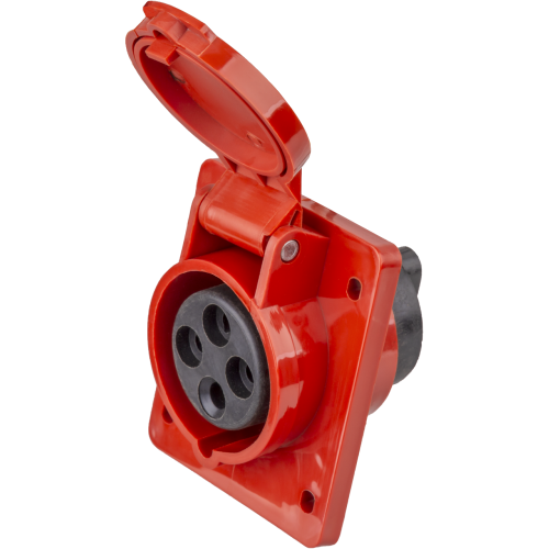 Розетка Navigator 14 313 NCA-SR414-16-380 стационарная скрытая 16А 3P+PE IP44