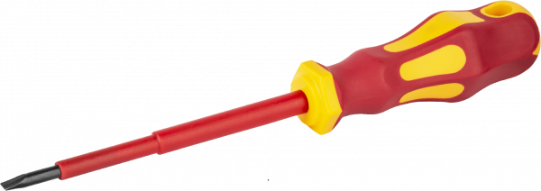 Отвёртка Navigator 71 948 NSD-1E-SL3x75 шлицевая, 1000 В