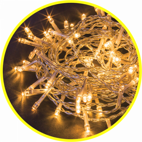 Гирлянда Navigator 14 024 NGF-S01-100WW-10-11.5m-230-C8-TR-IP20