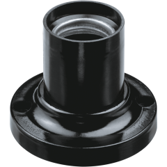 Патрон электрический Navigator 71 608 NLH-BL-W2-E27 карболит потолоч. прямой Е27