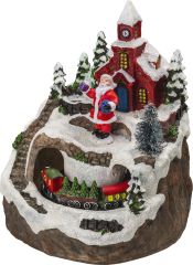 Светильник Navigator 95 075 NSL-60 (музыкальный - Дед мороз и новогодний поезд)