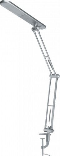 Светильник Navigator 61 659 NDF-C014-6W-4K-S-LED на струбцине, серебро