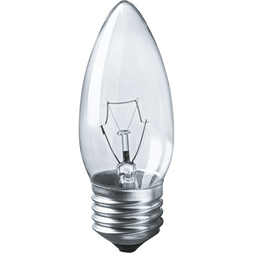 лампа E27 NI B 60W CL 230V (свеча) Navigator | 10шт./уп.