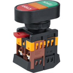 Кнопка Navigator 82 809 NBI-B-02 Пуск-Стоп d22мм 230В NO+NC