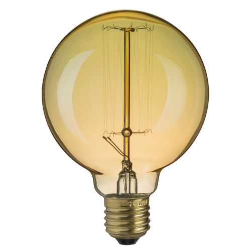 лампа E27 NI-V G95-SC19 60W CLG  230V (накаливания, шар винтаж) Navigator | уп.40/10/1(шт.)