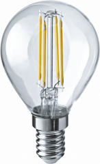 Лампа Navigator 61 342 NLL-F-G45-4-230-4K-E14