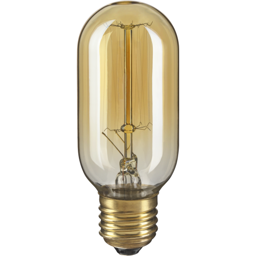 лампа E27 NI-V T45-SC15 60W CLG  230V (накаливания, колба винтаж 45х110мм) Navigator | уп.100/10/1(ш