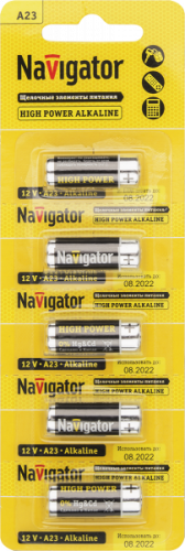 Элемент питания Navigator 61 464 NBT-NE-A23-BP5