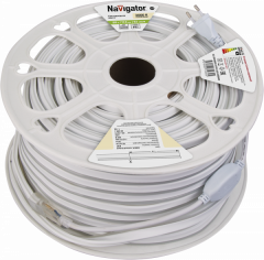 СД Лента Navigator 71 930 NLS-2835WW92-9-IP67-220V-NEONLED R20