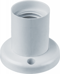 Патрон электрический Navigator 14 017 NLH-PL-W2-E27 пластик потолочный прямой