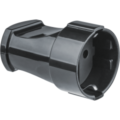 Розетка Navigator 61 715 NCA-SK01-16A-E-BL переносная с/з черная