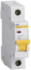 Выключатель автоматический модульный ВА47-29 1Р 10А 4,5кА х-ка С IEK