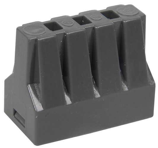 Клемма СМК 773-308 8пр. 0,75-2,5мм2 24А 400В с пастой, серый (уп. 50шт.) IEK