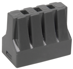 Клемма СМК 773-308 8пр. 0,75-2,5мм2 24А 400В с пастой, серый (уп. 50шт.) IEK