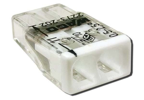 Клеммы 2273–202 (2х2,5мм2, миниатюрная) (™WAGO) (уп. 100шт) (стар. арт. v-60935)